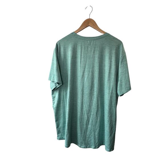 All in Motion Blue Short Sleeve T-Shirt Men's XXL - Picture 3 of 4